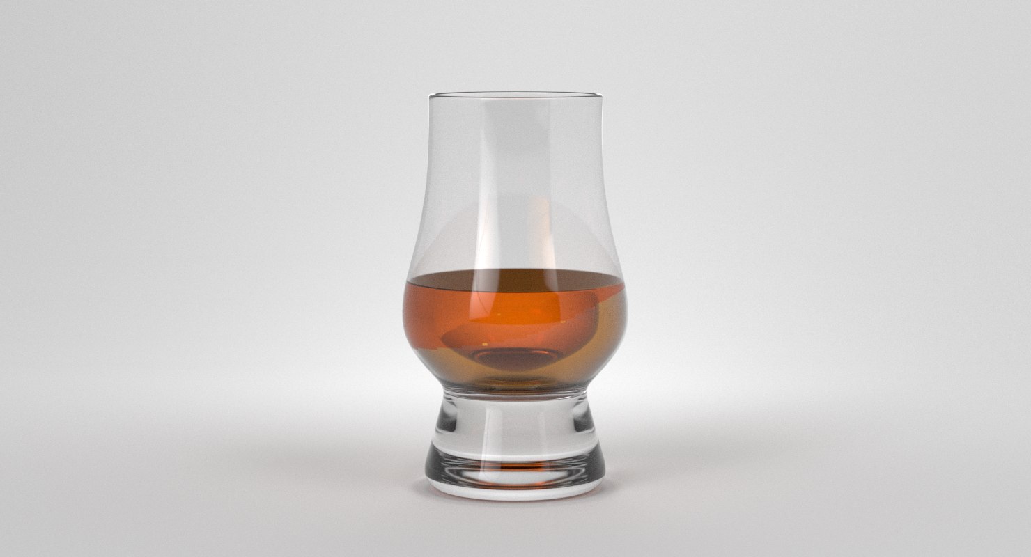Free 3d Whisky Glass Model